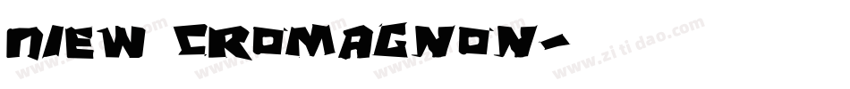 Niew CroMagnon字体转换